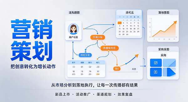 天门市营销策划
